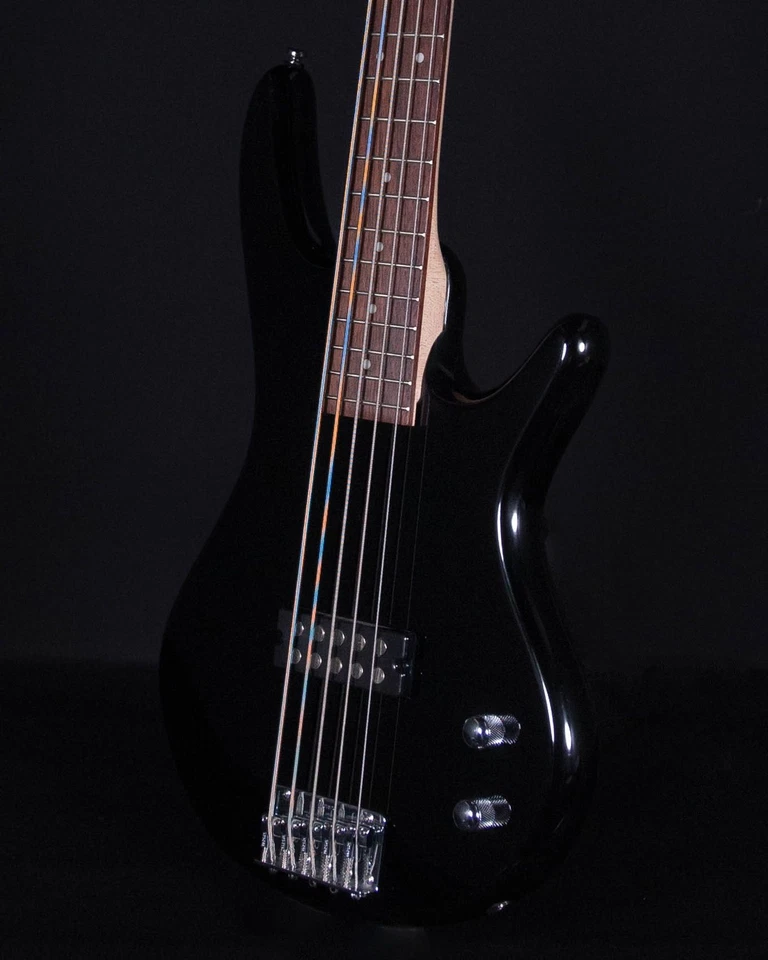 5-струнная бас-гитара Ibanez GSR105EX, глянцевая черная - Изображение 2 из 4