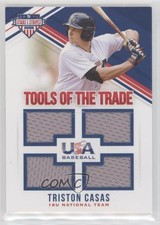 2018 USA Baseball Stars & Stripes Tools of the Trade /299 Triston Casas #45 uk2
