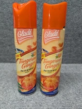 Vintage Glade Tangerine Ginger Potpourri Spray Frag. Air Freshener 9oz Rare