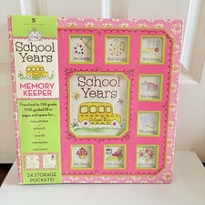 School Years Book Girl Album Bus Pink Dena Designs