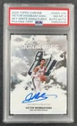 VICTOR WEMBANYAMA PSA 8 2025 TOPPS CHROME SKYWRITE SKY WRITE SIGNATURES AUTO 838