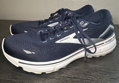 Brooks Womens Ghost 15 1203801D450 Blue Running Shoes Sneakers Size 10.5 Wide