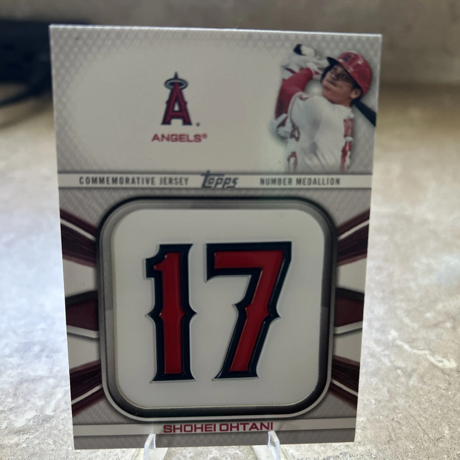 Shohei Ohtani trading card