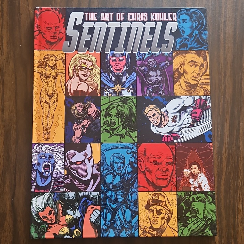 The Art of Chris Kohler: Sentinels Comic Artbook Harcover by White Rocket Books