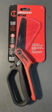 Crescent CW11TM 11” Titanium Coated Tradesman Heavy Duty Serrated Pro Shears