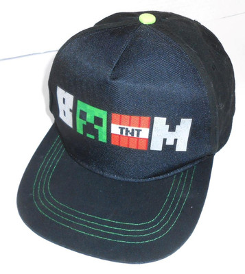 Too Cool! Licensed Minecraft TNT Nintendo Youth Size Snapback Adjustable Hat B41