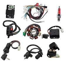 Complete Wiring Harness Kit with Electrics for ATV Quad 4 Wheelers 150CC-250CC