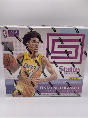 2017-18 Panini Status Basketball Hobby Box