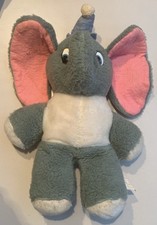 Plush Walt Disney Characters Dumbo Stuffed MADE IN USA 14" 1960s VINTAGE   
