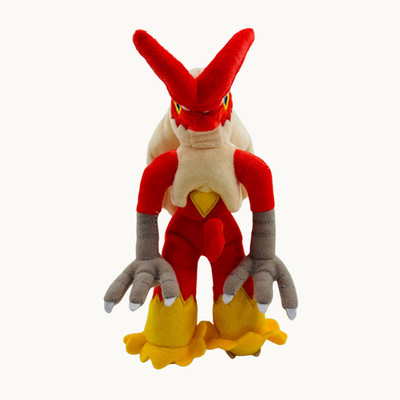 Blaziken Plüschtier 9 Zoll weiches Stofftier Puppe Mega Evolution Anime Spielfigur Plüschtier