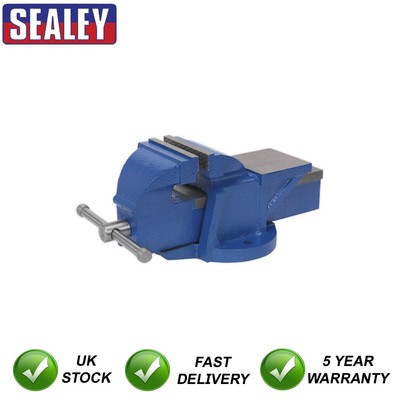 Sealey Profi Schwerlast Schraubstock mit fester Basis 100 mm CV100XT