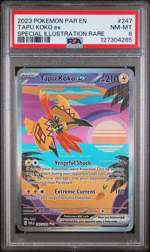 Tapu Koko ex graded PSA 8 for sale on eBay