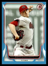 2014 Bowman Blue #184 Patrick Corbin Arizona Diamondbacks #/500