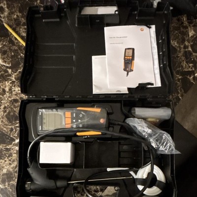 Testo 310 Flue Gas Analyzer Kit with Accessories & Calibration Documents