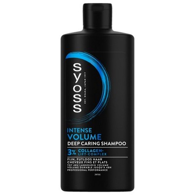 13,18 /L - 6x Syoss Shampoo mit 3 % Collagen-Lift-Komplex-Intense Volume - 440ml