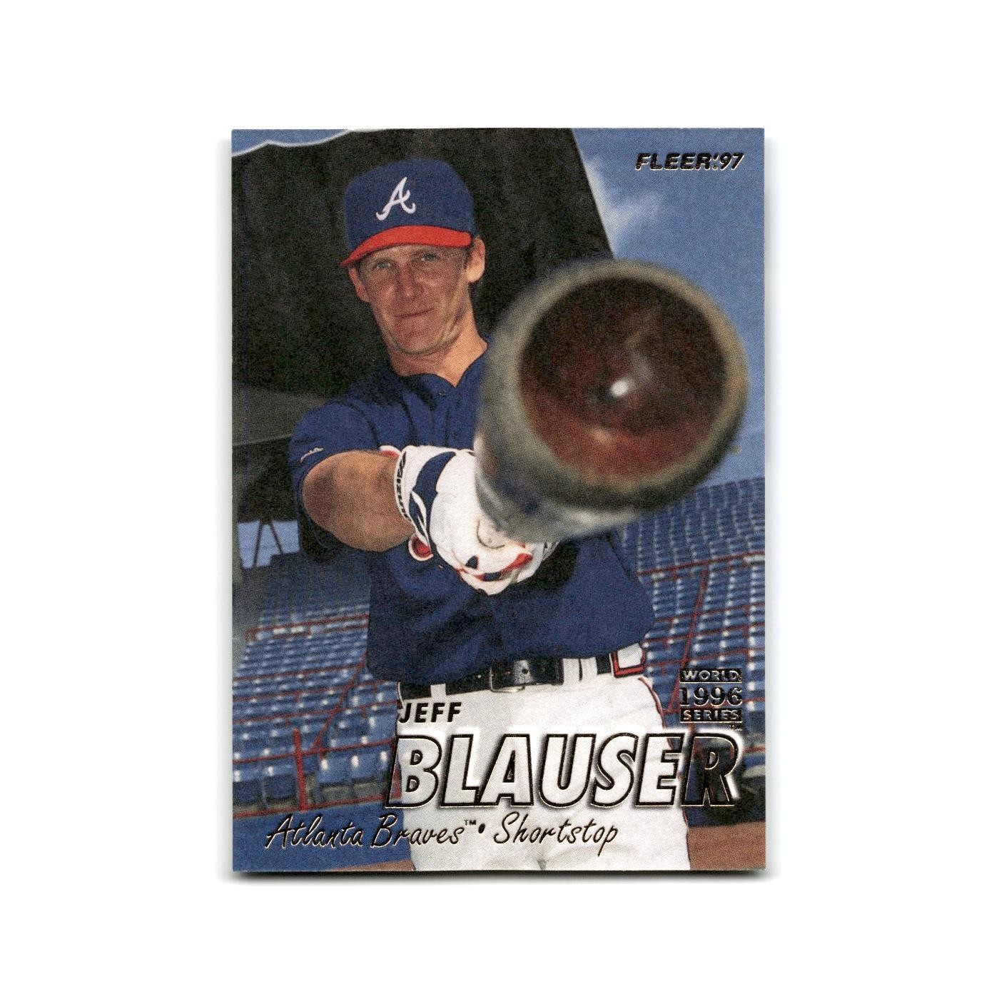 Jeff Blauser 1997 Fleer #252 Atlanta Braves Baseball Card NM