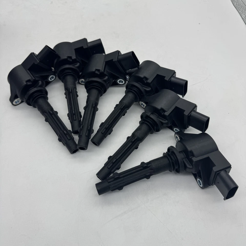 Paquete de 6 bobinas de encendido para Mercedes-Benz E280 E300 E350 C230 C250 C280 C300 UF535 Foto 3 de 4