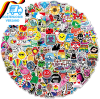 200 StüCk Graffiti Sticker - Cool, Wasserfeste Aufkleber, Vinyl Set FüR Laptop,