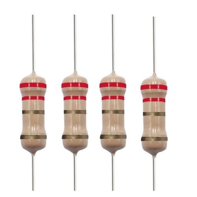 Efficient 2.2 Ohm Resistors 1/4 Watt - Perfect for Airbag Bypass Projects