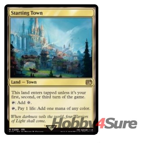 MTG 始まりの町 Starting Town 日2 英1 計3枚セット 289 starting town 始まりの町 英語版 mtg ff - メルカリ