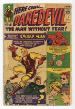 Daredevil #1 FR 1.0 RESTORED 1964 1st app. Daredevil, Karen Page, Foggy Nelson