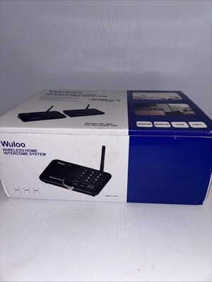 Wuloo WL666  2 Pack White Multi Channel Wireless Home Audio Intercom System