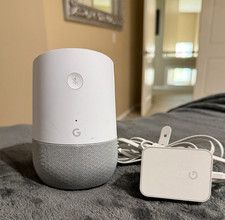 Google Home Smart Home Speaker with Google Assistant White Slate Voice Activated