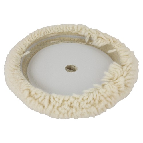 7 Inch Wool Hook Loop Compound Bonnet Pad for Polisher Buffer Application - Bild 2 von 14