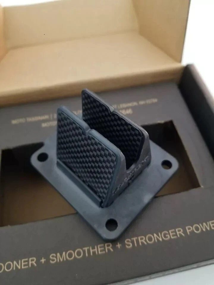 Sistema de válvulas de 3 lengüetas MotoTassinari V-Force para Suzuki RM100 RM 100 V384A Foto 4 de 4