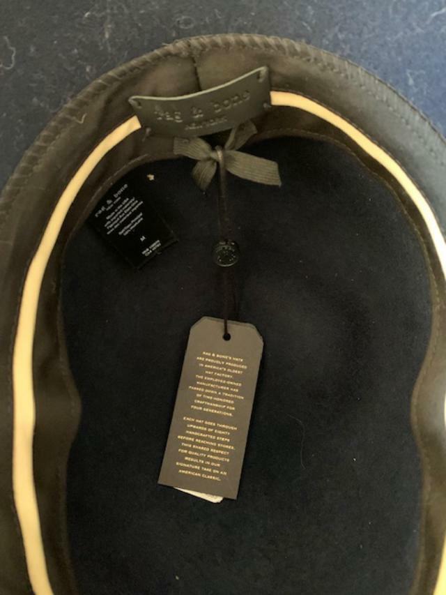 New w/ tag RAG & BONE Faye Wool Cloche HAT Size M | eBay display picture 2