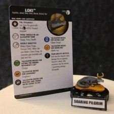LOKI - 045 - SUPER RARE Alligator Marvel Studios Disney  Plus Heroclix 45