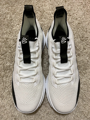 Under Armour UA Curry 8 NM Zen Flow Team Basketball White Black