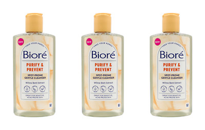 Bioré Purify & Prevent Shower Gel , 3x200ml EAN5017634289799