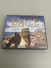 Myst III: Exile (Windows/Mac, 2001) Jewel Case With Manual And Discs