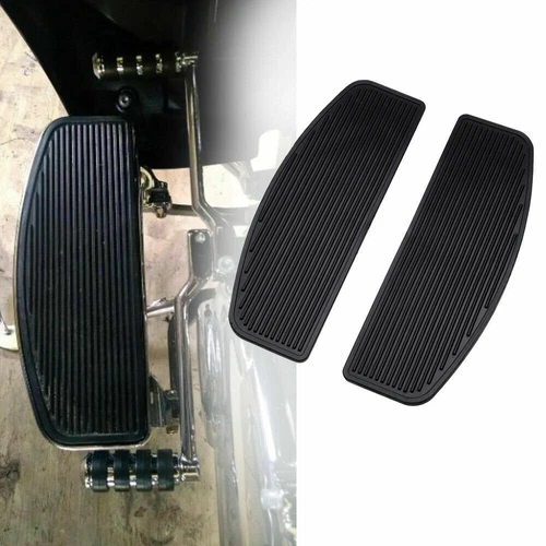 For Harley Touring Softail Rider Footboard Floorboard Foot peg Footrest Inserts - Picture 3 of 10