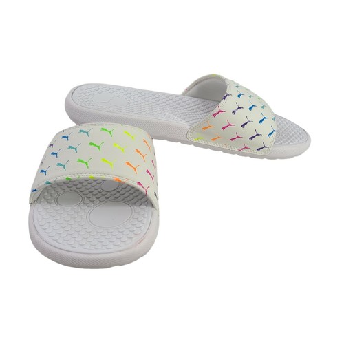 puma rainbow slide sandals