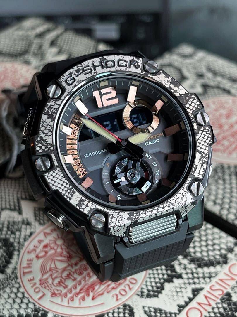 CASIO G-SHOCK GST-B300WLP-1ADR WILDLIFE PROMISING LIMITED EDITION G-STEEL