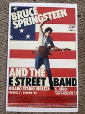 Poster Bruce Springsteen E Street Band Milano Stadio Meazza 11 x 17 (146)