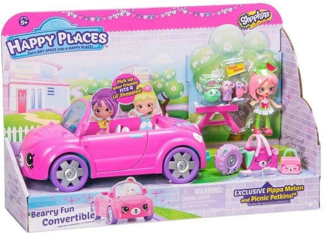 shopkins convertible car