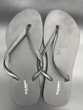 Old Navy Women Black Flip Flops US Women SIZE 7 7/8