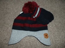 baby boy winter hat and mittens