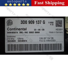 Kessy Control Unit 3d0909137g Kessy Control Unit 3d0909137g