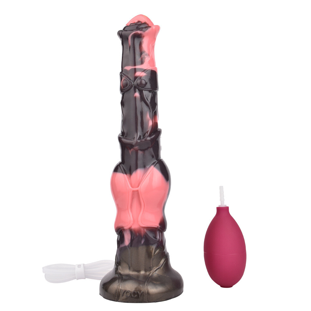 squirting pussy sex toy Girl Squirting Using Pussy Licker Toy main image 1