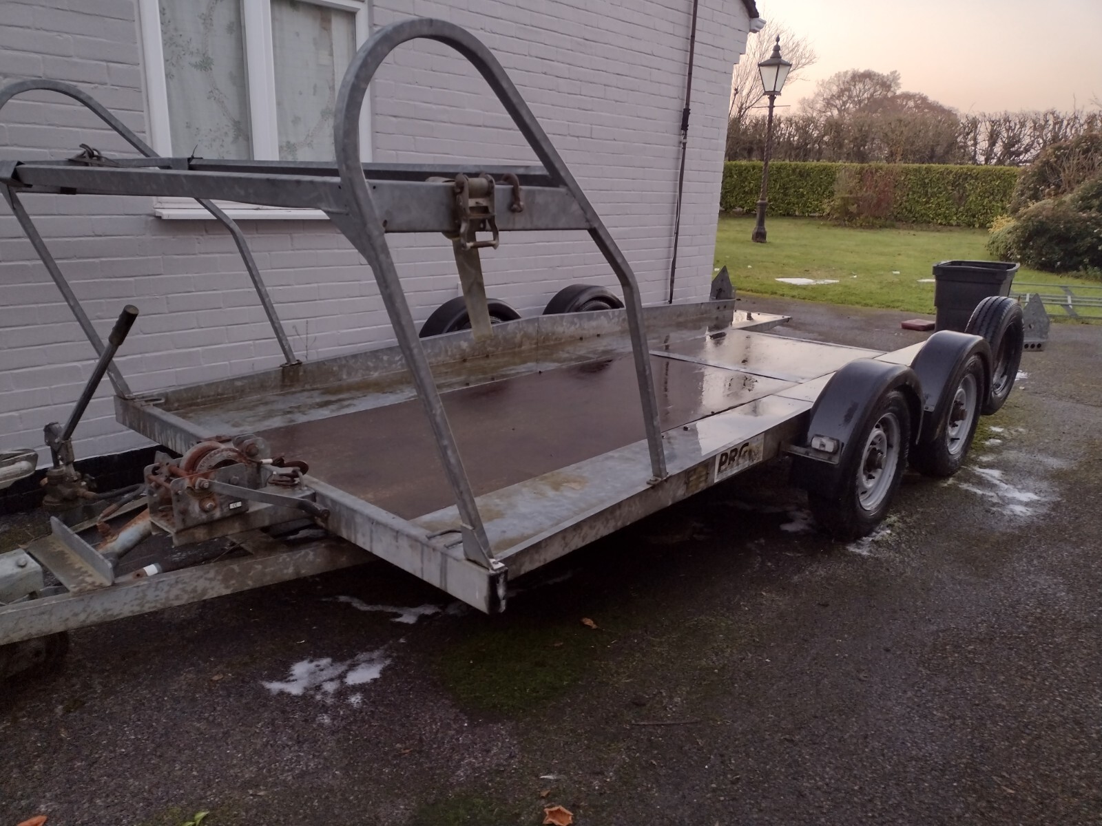 PRG Twin Axle Tilt Bed car trailer for sale eBay