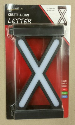 Custom Mystiglo Business Signage For Store Create Sign 3 Color Light Letter X
