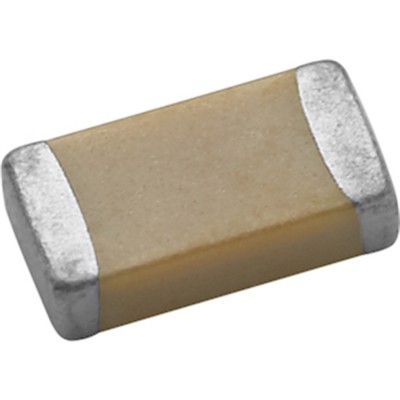 SMD-Kondensator 100nF 50V X7R 15% Vielschicht Bauform 0603 gegurtet