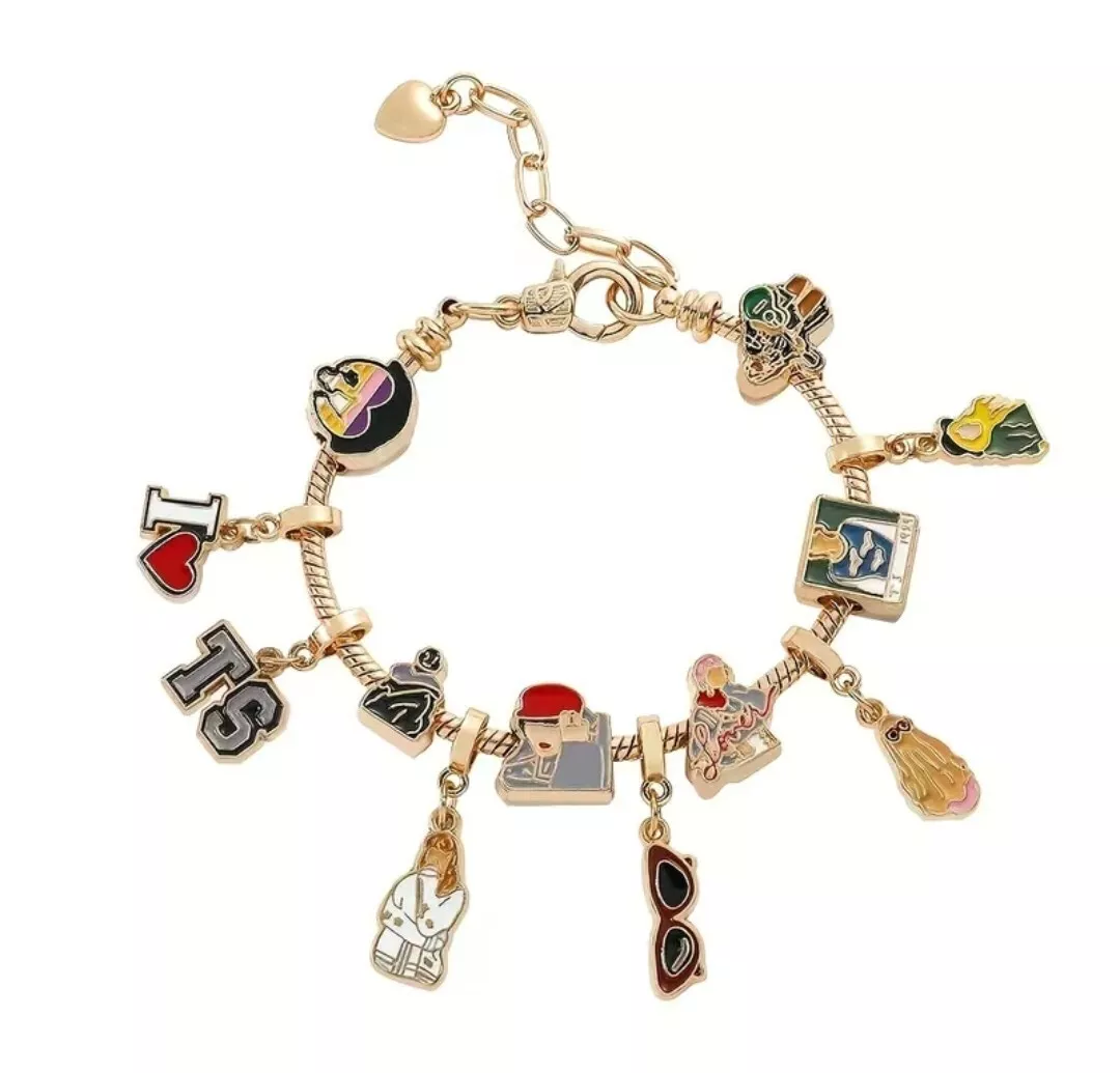 Taylor Swift Eras Charm Bracelet - New