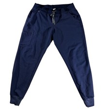 Figs Zamora Jogger Scrub Pants SZ XL Regular Navy Blue