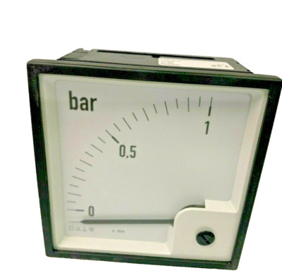 Eltroma Technik PQ96 4..20mA Moving Coil Instrument Panel Meter Scale 0.5..1 bar