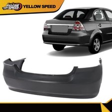 Fit For 2007-2011 Chevrolet Aveo Sedan Rear Bumper Cover Fascia New Fit For 2007-2011 Chevrolet Aveo Sedan Rear Bumper Cover Fascia New